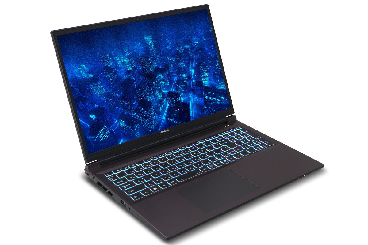 FRONTIER、16型ディスプレイ搭載のゲーミングノートPC「XNシリーズ