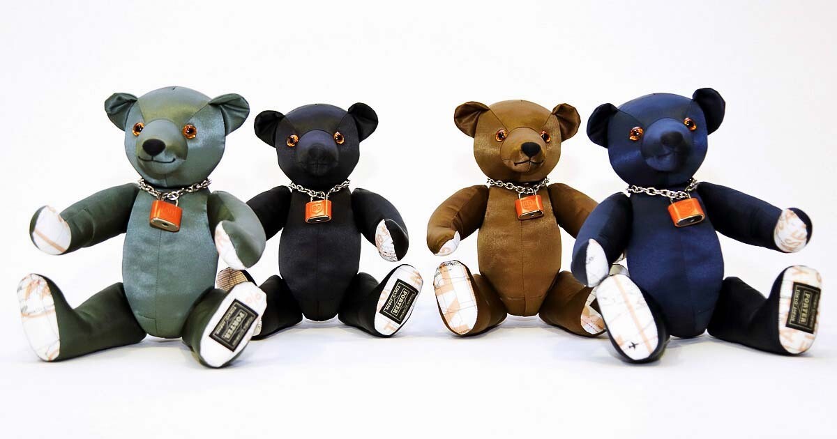 ◎PORTER◎GRIZZLYBEAR ◎一番人気の本体ネイビー&鍵ブラック 吉田カバン90周年記念「GRIZZLY BEAR」登場 TANKER素材を採用