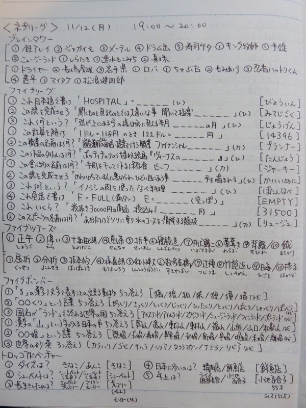 人気クイズ作家の謎の生活 知識をどのようにして頭に入れているのか エキサイトニュース