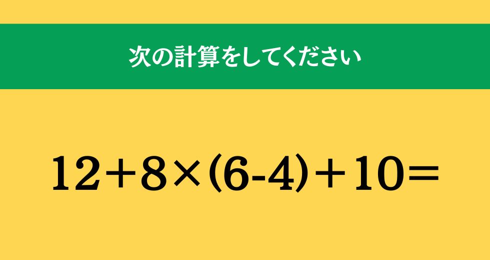 大人ならわかる？ 小学校の「算数」問題＜Vol.1548＞