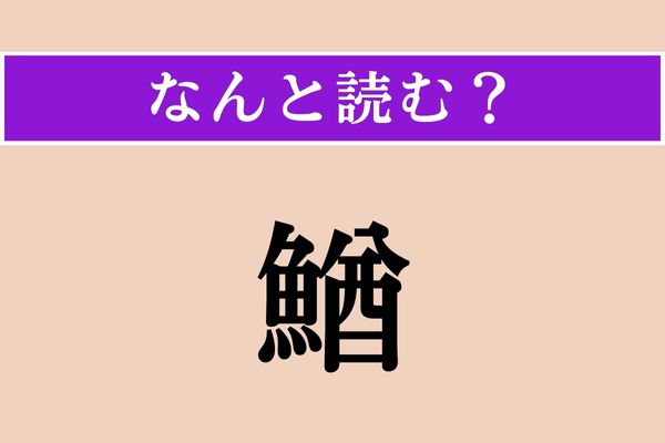 【難読漢字】「鰌」正しい読み方は？ ひげ付きのアイツです