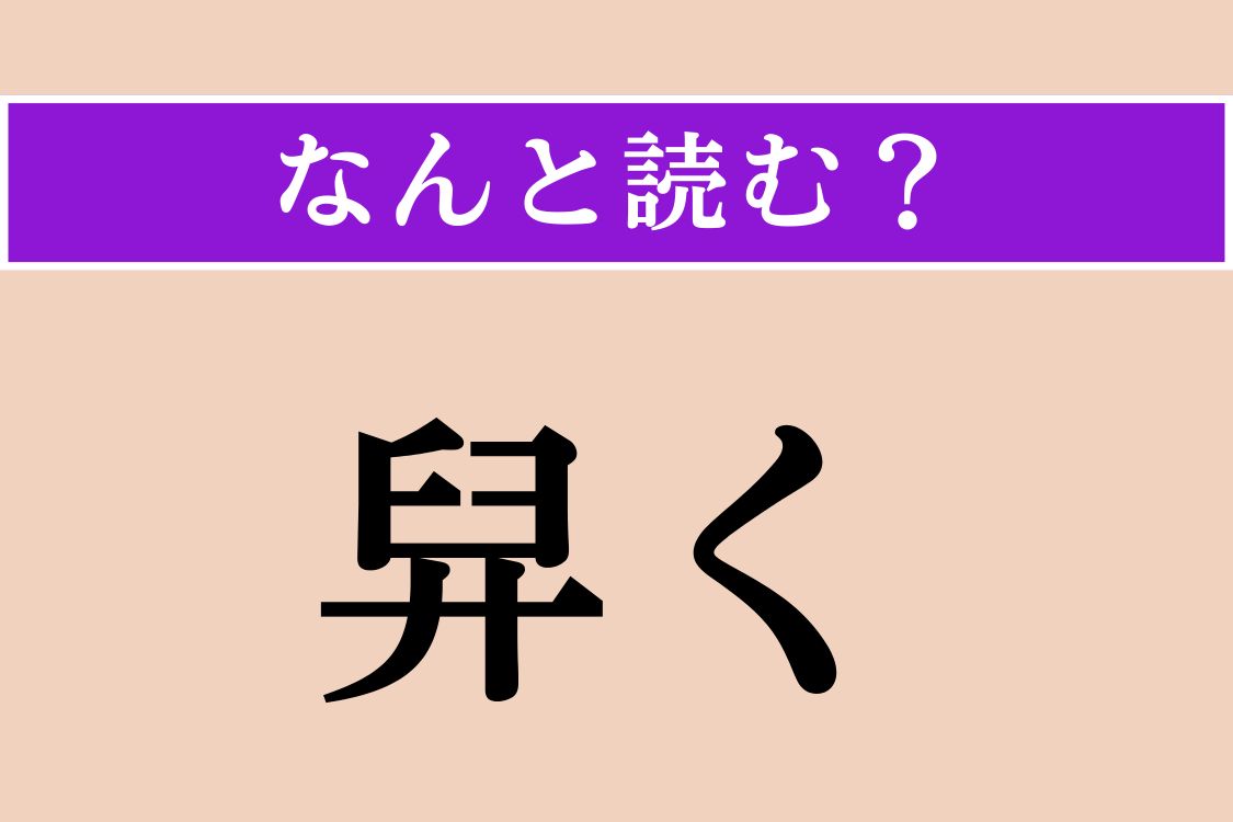 【難読漢字】「舁く」正しい読み方は？ 二人以上で物を肩に載せて運ぶことです