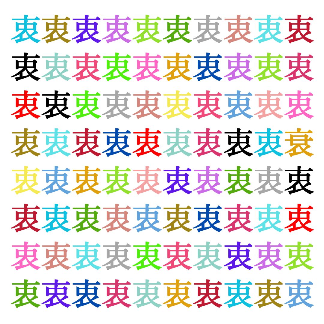 【仲間はずれ探し Vol.260】一つだけ違う漢字がまぎれています。どこにあるかわかりますか？