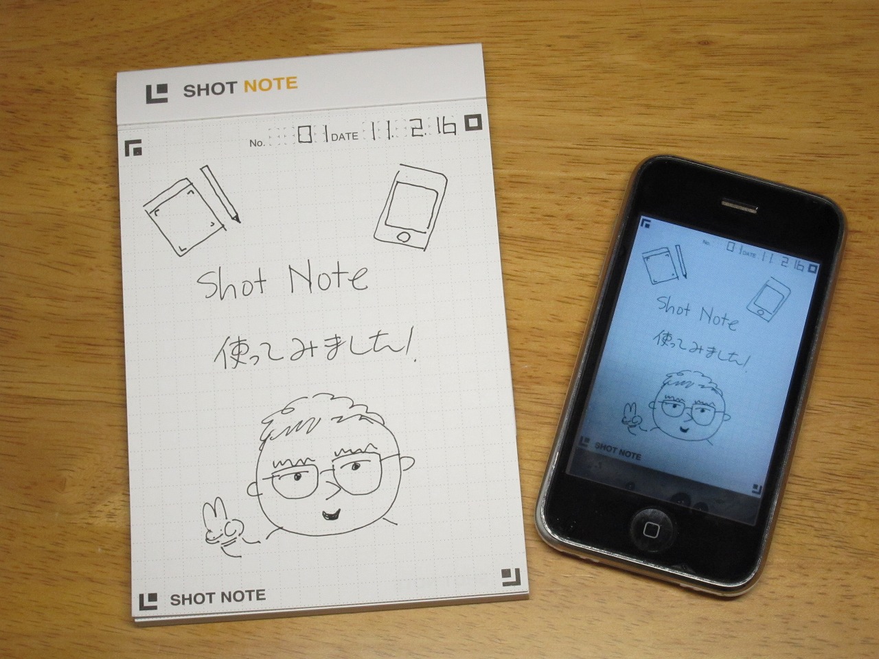 Iphoneと連動する 手書き メモ帳 ショットノートの衝撃 エキサイトニュース