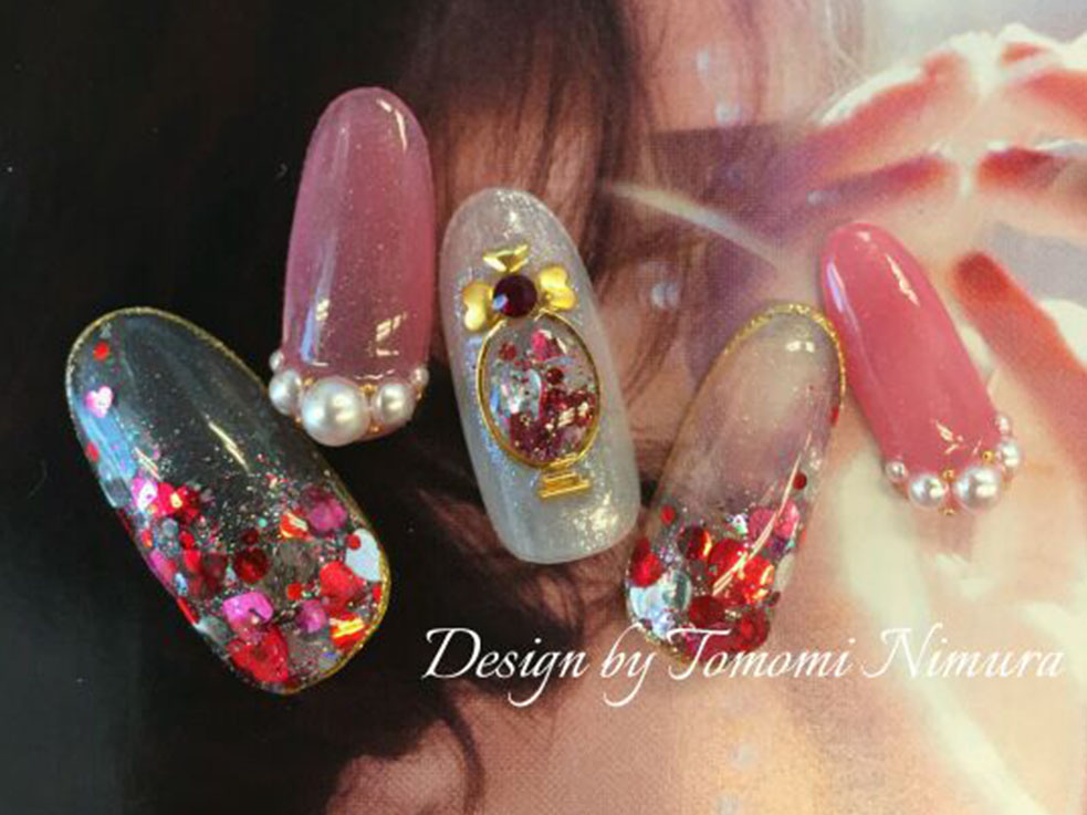 恋するバレンタインネイル ラブリーに それとも大人っぽく デザインのポイント解説 17年2月5日 エキサイトニュース