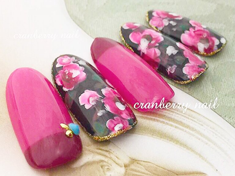 やっぱりネイルはお花デザインがいちばん人気 冬のフラワーネイルコレクション 17年11月24日 エキサイトニュース