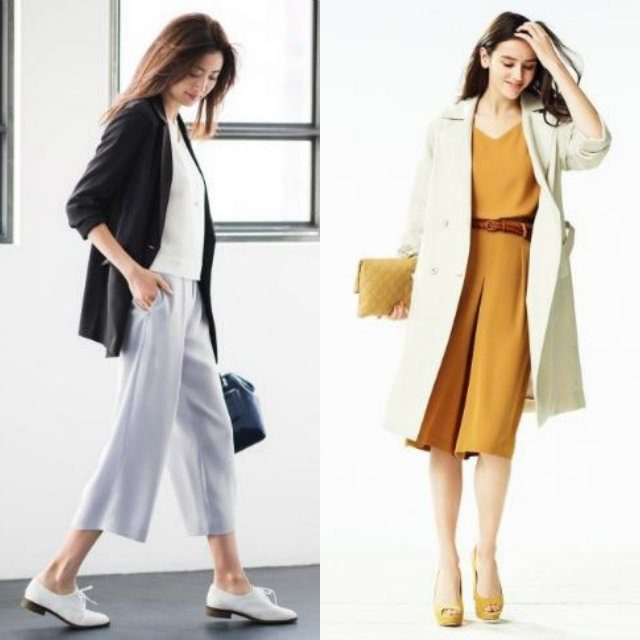 きちんと感の中にイマドキ感を 春のキレイめオフィスコーデもユニクロ旬アイテムが大活躍 17年4月10日 エキサイトニュース