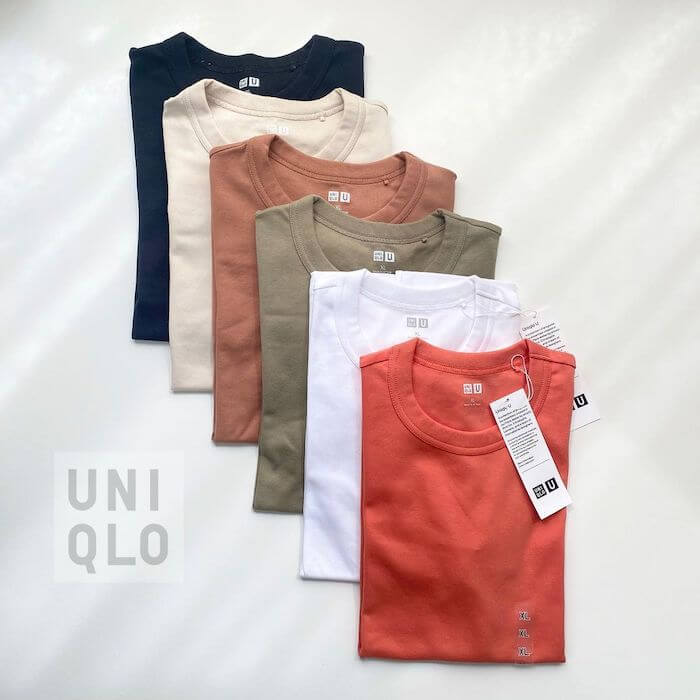 まさかの1000円！【UNIQLO】パキッとオレンジがアクセントな理想のT