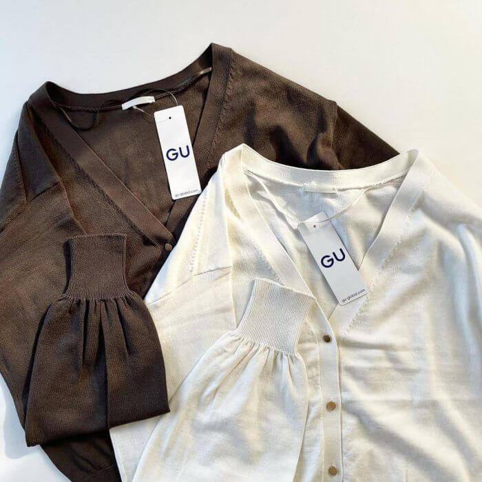 これはお値段以上 Gu 新作 メタルボタンカーディガン 22年8月18日 エキサイトニュース