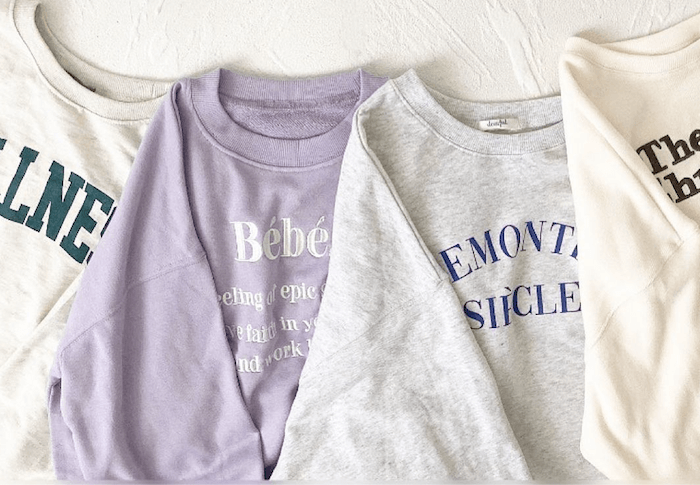 え 激安 全部買いもあり しまむら Grl 春のロゴスウェット特集 22年3月25日 エキサイトニュース