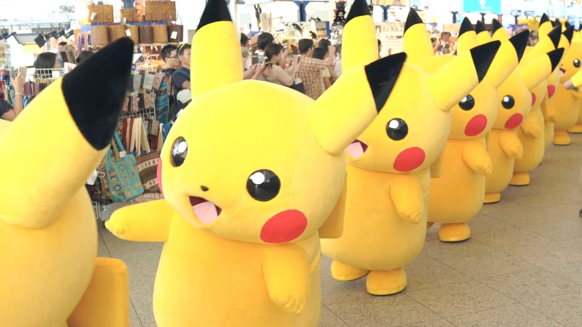 今年は Pokemon Go とコラボ ピカチュウだけじゃない ピカチュウ大量発生チュウ 17年8月10日 エキサイトニュース