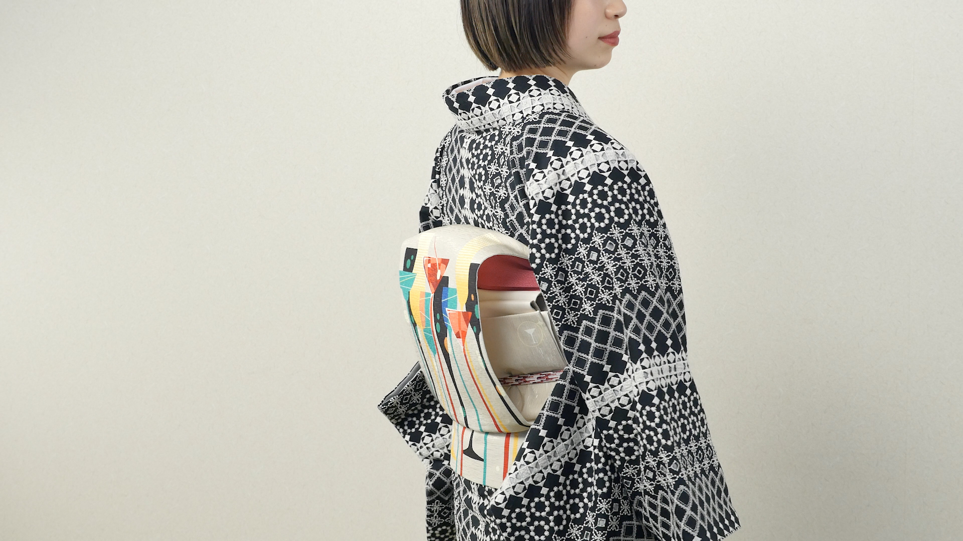 フォーマルもカジュアルも。柄を活かした名古屋帯のお太鼓結び (2017年12月28日) エキサイトニュース