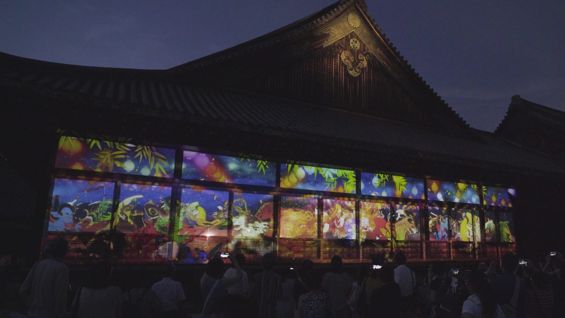 京の七夕に願いを込めて 世界遺産 二条城 をライトアップ 2018年8月4日 エキサイトニュース