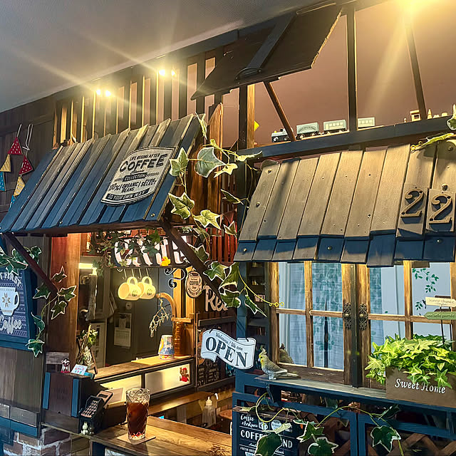 おうちが一番好きな場所に♪カフェ風インテリアを叶えるアイテムと実例