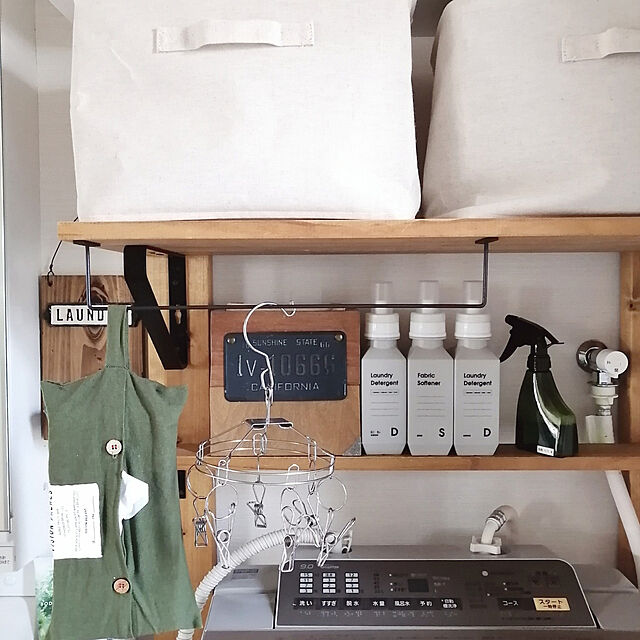 洗濯機上の棚はどうする 空間を活かしてランドリールームが好きになる実例 22年2月5日 エキサイトニュース 3 3