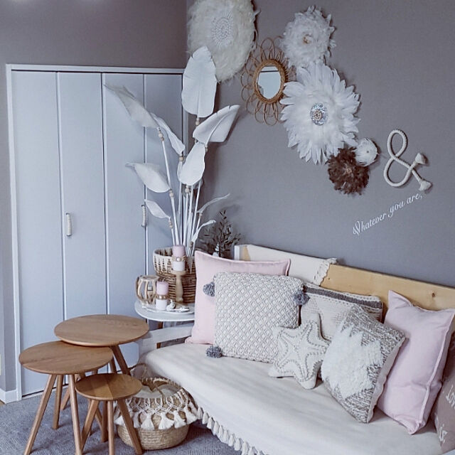 ピンクとモノトーンでつくる♡甘すぎない大人カワイイ空間 (2020年7月