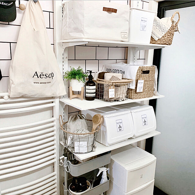 これで生活感なし ニトリでつくる洗練されたランドリールーム 年11月5日 エキサイトニュース