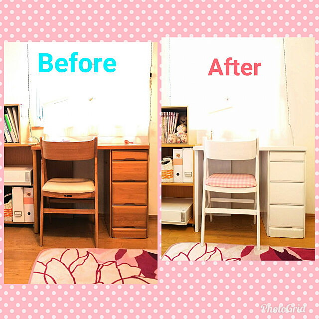 イメージ一新、まだまだ活躍！既存の学習机を生まれ変わらせるリメイク