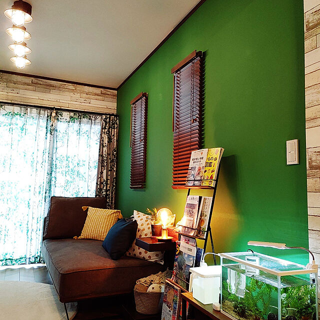 アースカラーをスタイリッシュに活かした♡ナチュラルなお部屋 