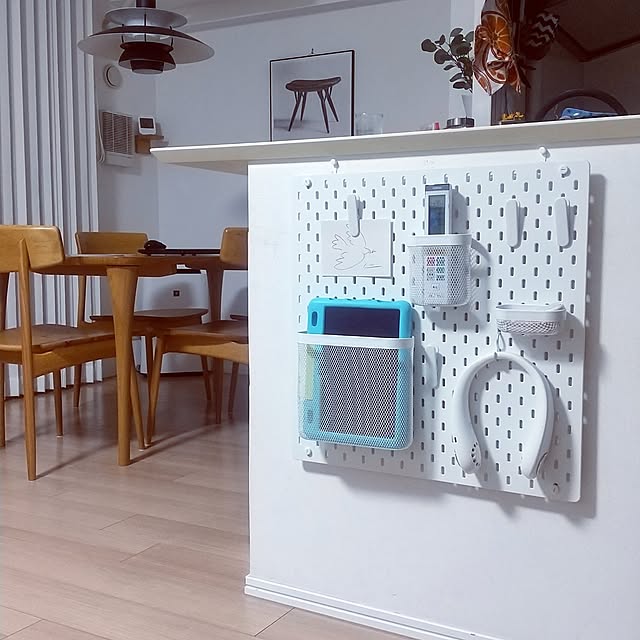IKEA スコーディス　セット　有孔ボード スタイリッシュで機能的な有孔ボード！IKEAの「スコーディス
