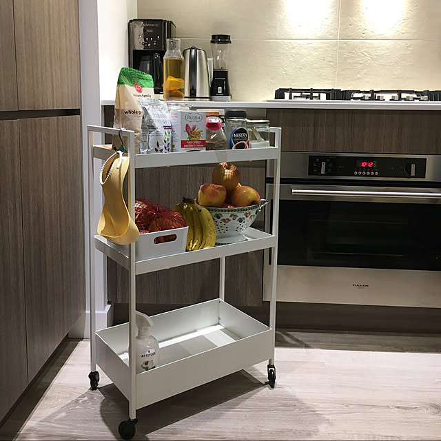 動かしやすくて自由に使える！IKEAのワゴン、ニッサフォースに注目