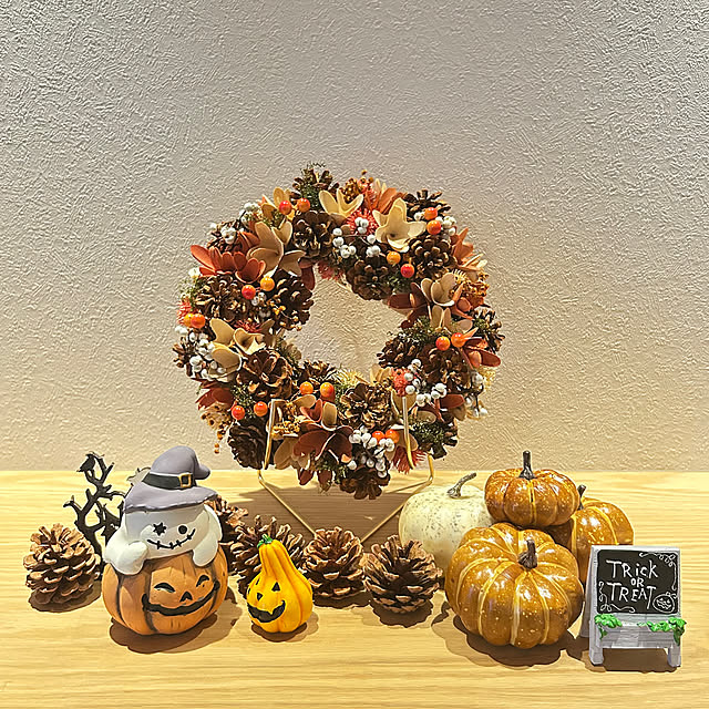 飾るだけで主役級！センスが光るハロウィンリースのアイデア6選