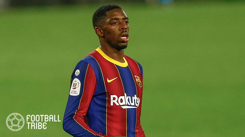 バルセロナsd 今冬にデンベレを売却へ 代理人とすぐに退団するべき 22年1月日 エキサイトニュース