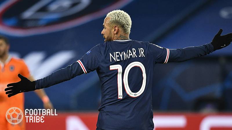 Psg ネイマールが1カ月の戦線離脱に Clバルサ戦1stレグの欠場確定 21年2月12日 エキサイトニュース