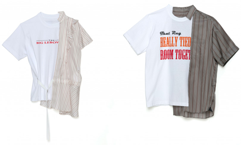 sacai x The Big Lebowski、コラボアイテムを再構築した特別なトップス
