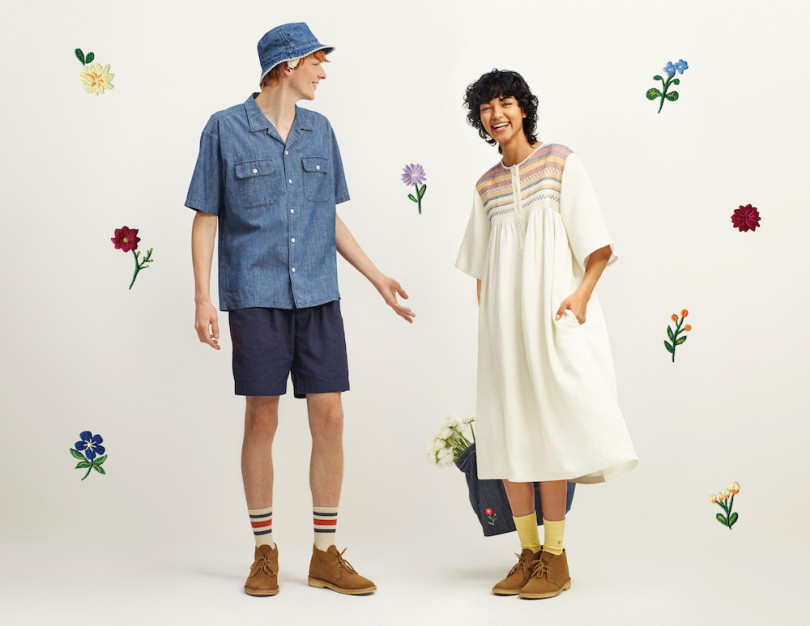 ユニクロ×JW ANDERSON 2021年春夏、ステッチや刺繍が施された ユニクロ×JW ANDERSON 2021年春夏、ステッチや刺繍が施された