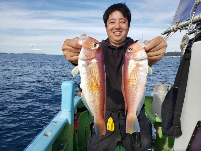 釣果速報 勝利の女神が微笑んだ 千葉県利八丸で大型アマダイが怒涛のラッシュ 41cmアマダイもキャッチ 22年11月28日 エキサイトニュース