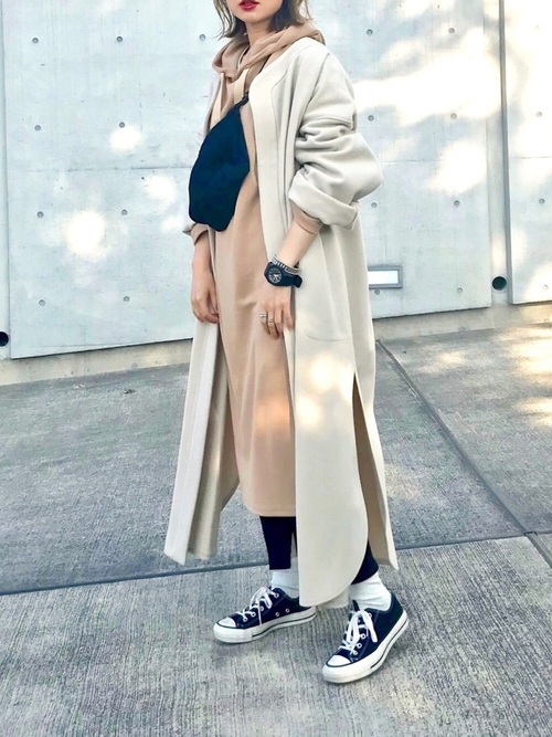 おしゃれ あたたかい 冬の レギンス 色別コーデ集 ローリエプレス