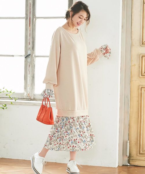 マキシ丈ワンピースで女性らしさをグッとアップ 大人の春コーデ15選 ローリエプレス