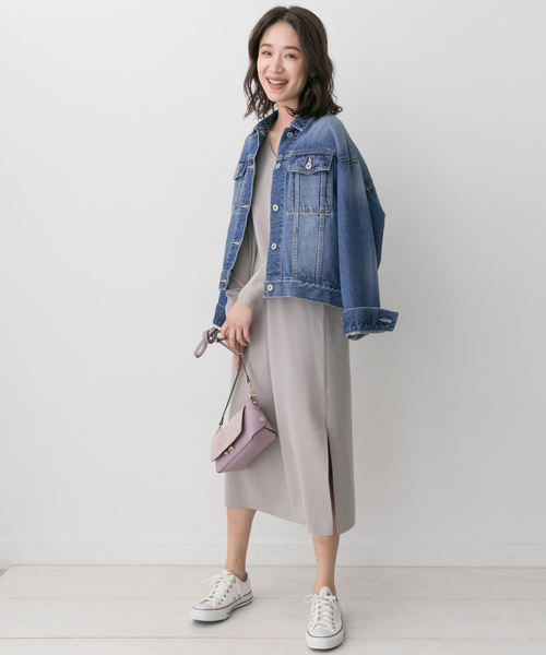 デニムジャケットを今年らしく着こなしたい 大人女子のためのコーデまとめ ローリエプレス