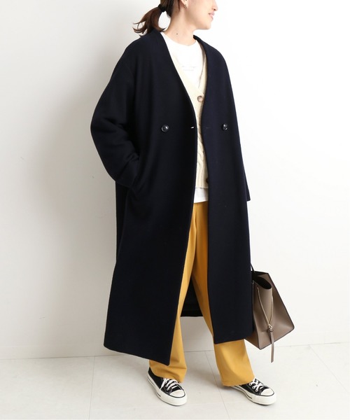 大人っぽいロングコートが着たい 重く見えないお洒落な着こなし術 ローリエプレス