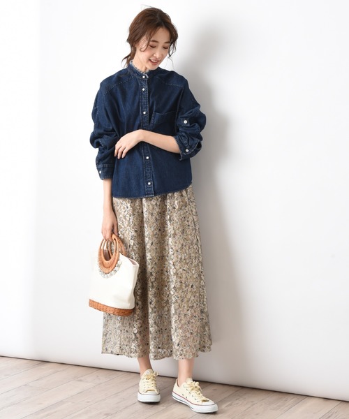 大人のデニムコーデ 30代の大人女子が楽しむカジュアルデニムコーデ ローリエプレス