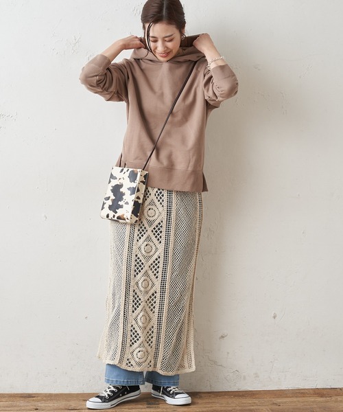 トレンド継続中のロングスカート 21春 旬アイテムピックアップコーデ ローリエプレス