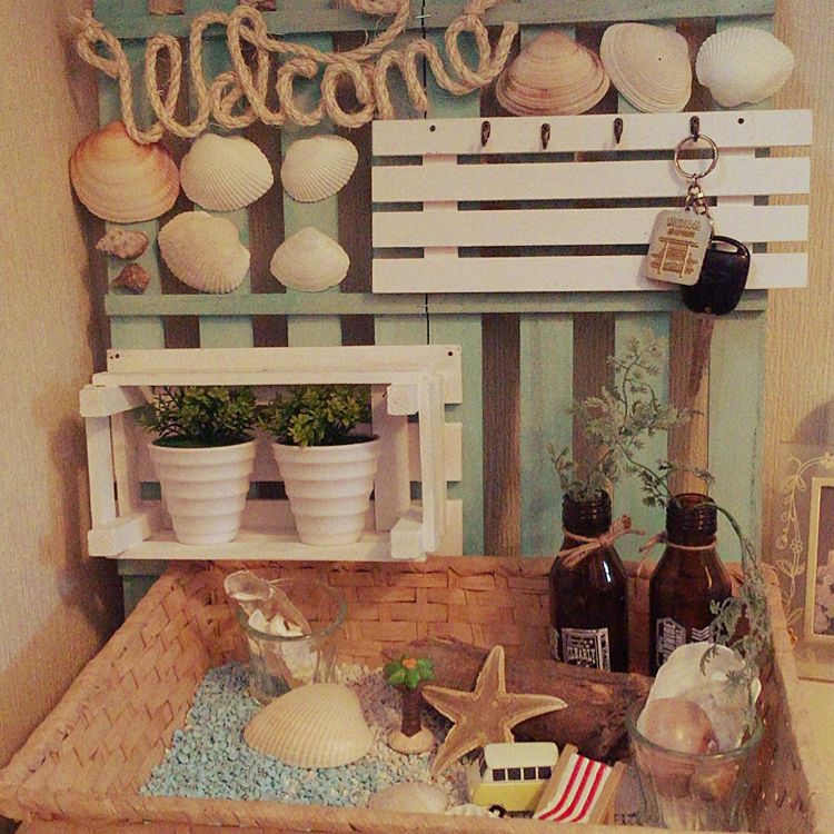 100均のカラーサンドがdiyに使える お手本にしたいマリンインテリア ローリエプレス