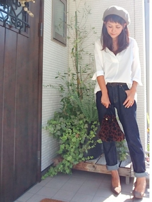 秋コーデにマスト 女の子らしさがアップする ベレー帽コーデ ローリエプレス