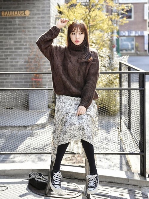 韓国ファッションをお手本に 冬のトレンドコーデ ローリエプレス