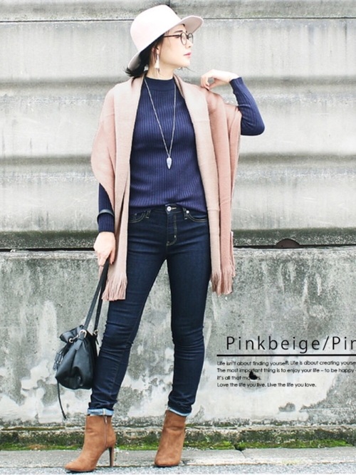 肌寒い時期にピッタリ 羽織るだけであったかお洒落なストールコーデ集 ローリエプレス