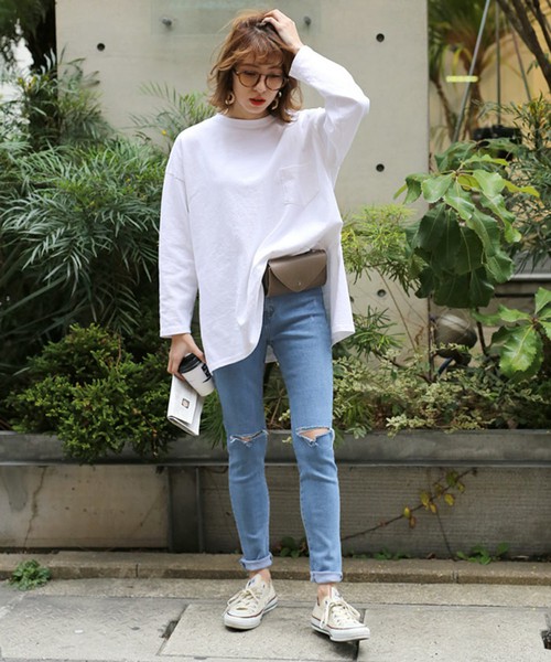 スキニーで細見えコーデ 薄着になる春は 細見え重視で決める ローリエプレス スキニーで細見えコーデ 薄着になる春は 細見え重視で決める ローリエプレス