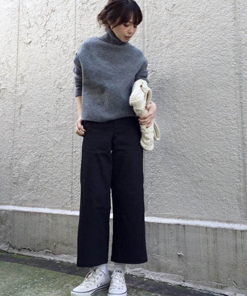 ベイカーパンツコーデ50選 18年パンツを買い足すならコレ ローリエプレス