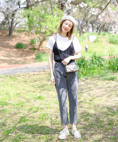 人気のビスチェコーデまとめ レイヤードスタイルからドッキングアイテムまで ローリエプレス