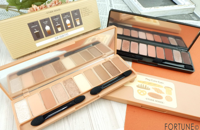 エチュードハウス新作 秋冬メイクに欠かせない ベージュ ブラウン系のアイシャドウパレットをレビュー ローリエプレス