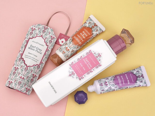 ジルスチュアート 21春 ボディミルク ハンドクリーム に紅茶の香りが限定発売 ローリエプレス