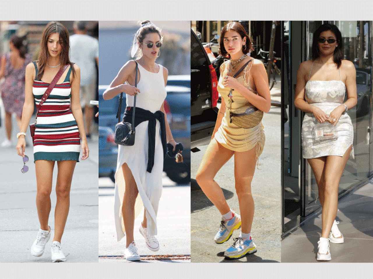 ワンピにスニーカーが断然今年らしい セレブsnapがお手本 18年7月31日 エキサイトニュース