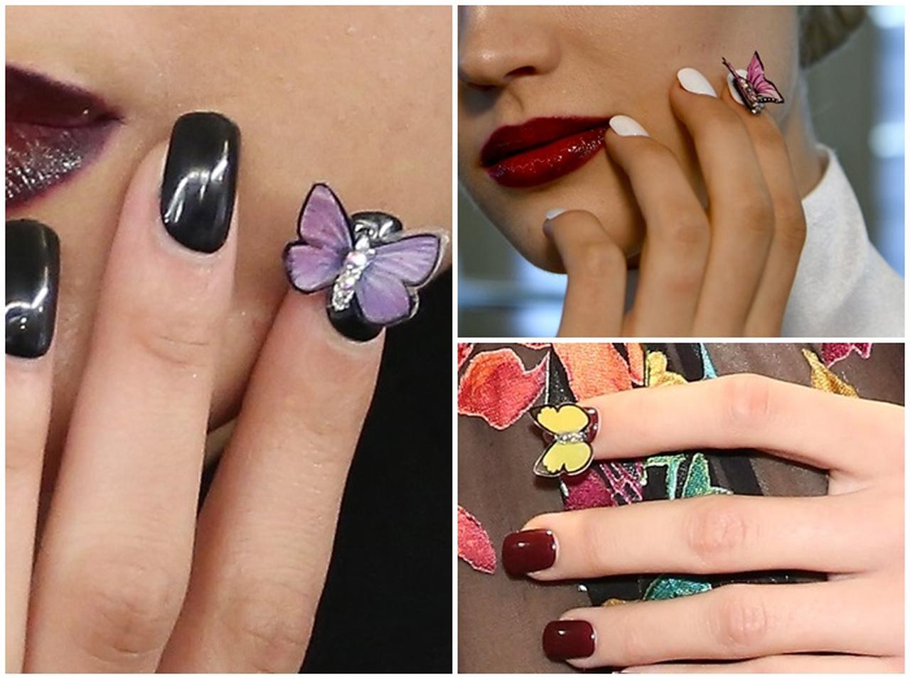 飛んできた蝶が指にとまった 3dネイルがかわいい 19年2月日 エキサイトニュース
