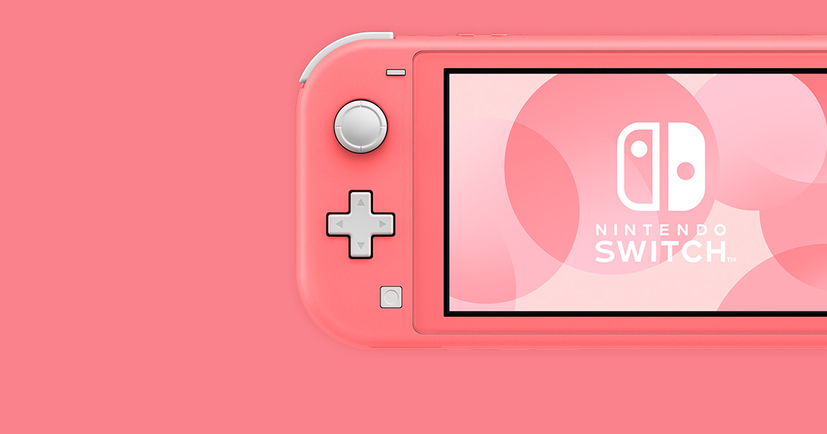 Switch Liteに春らしい新色登場 Nintendo Switch Lite コーラル 3月日発売 年2月18日 エキサイトニュース