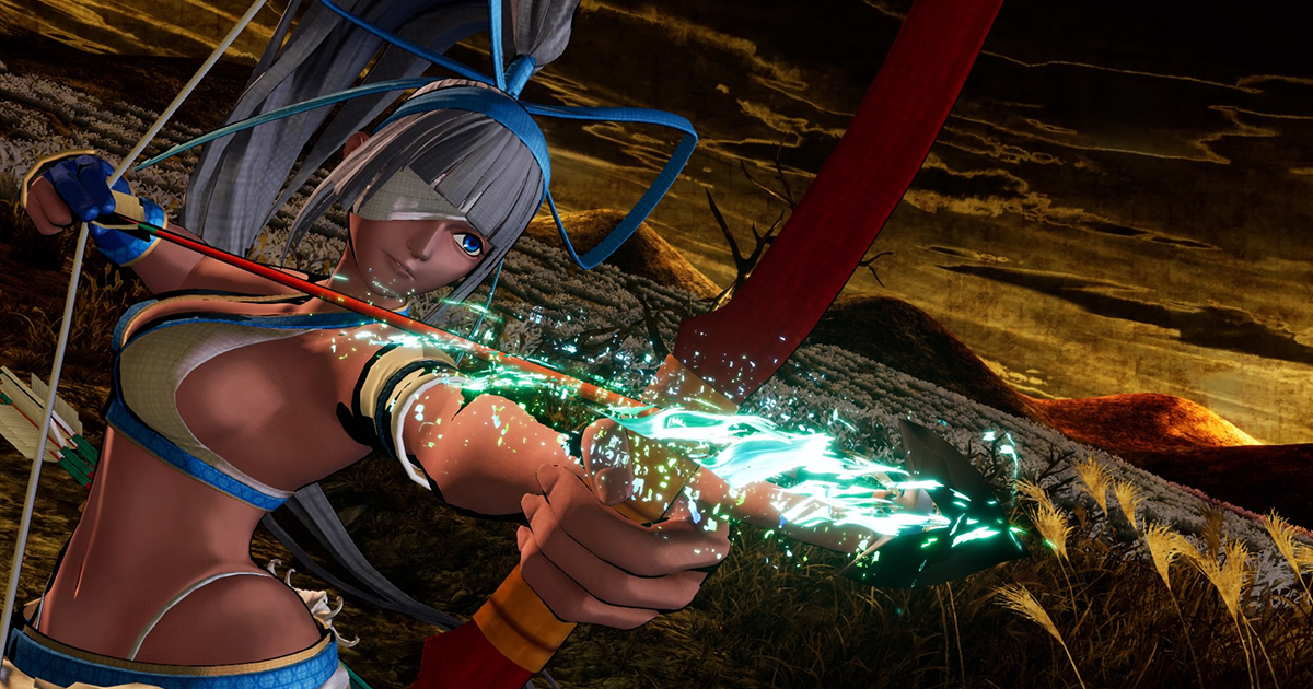 サムスピの人気褐色美女「真鏡名ミナ」が2月27日配信！人気剣戟格闘